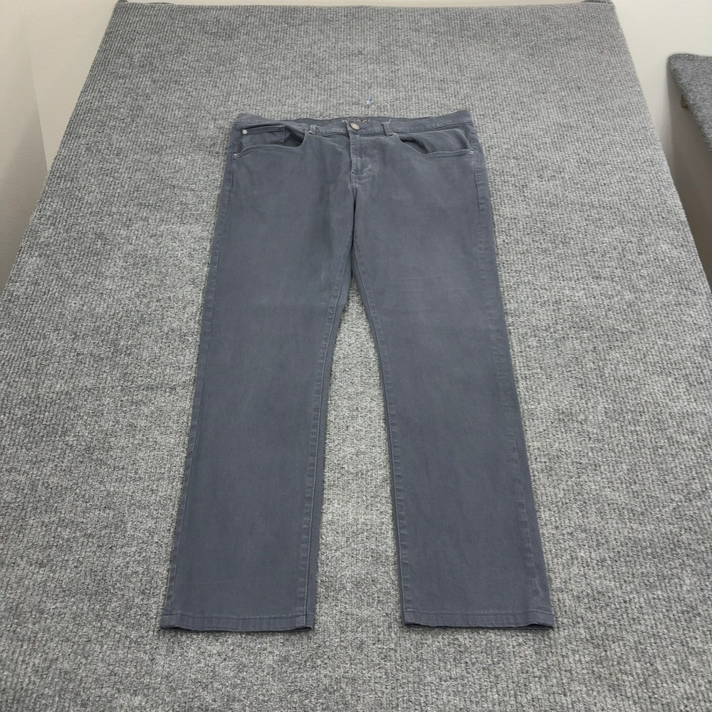 DL1961 Pants Mens 38 Grey Cotton XTWILL 360 Comfort Straight Casual Style